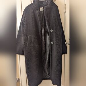 Primark XS fleeze oversized coat